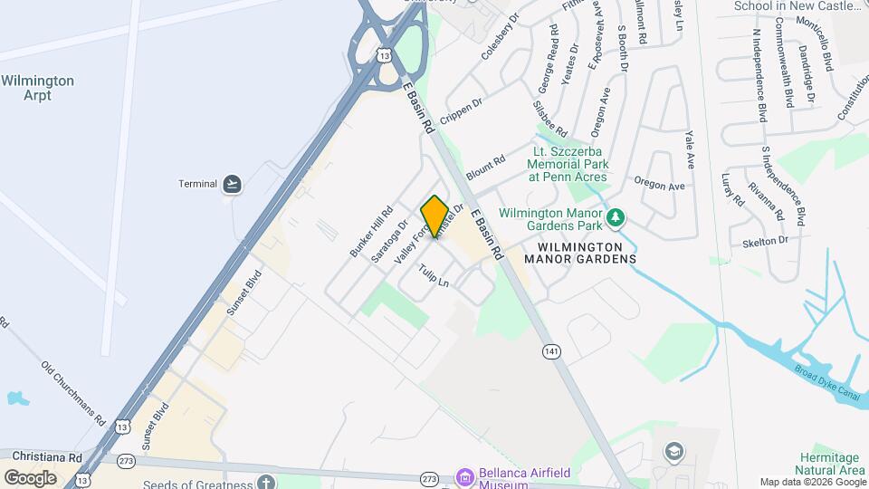 William Penn Village Apartment Map and Location Details