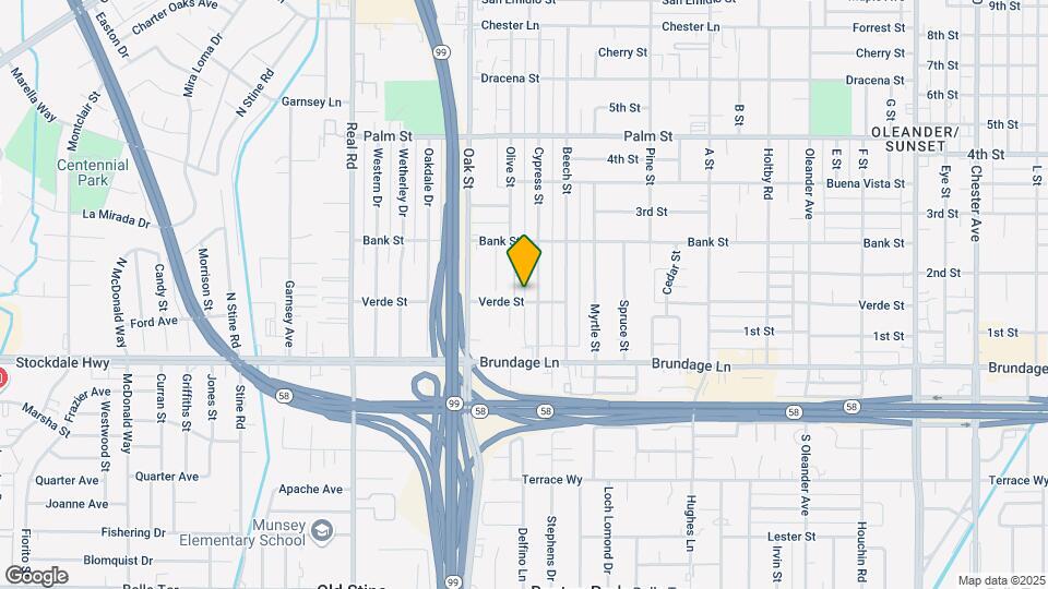 3026 Verde St Map and Location Details