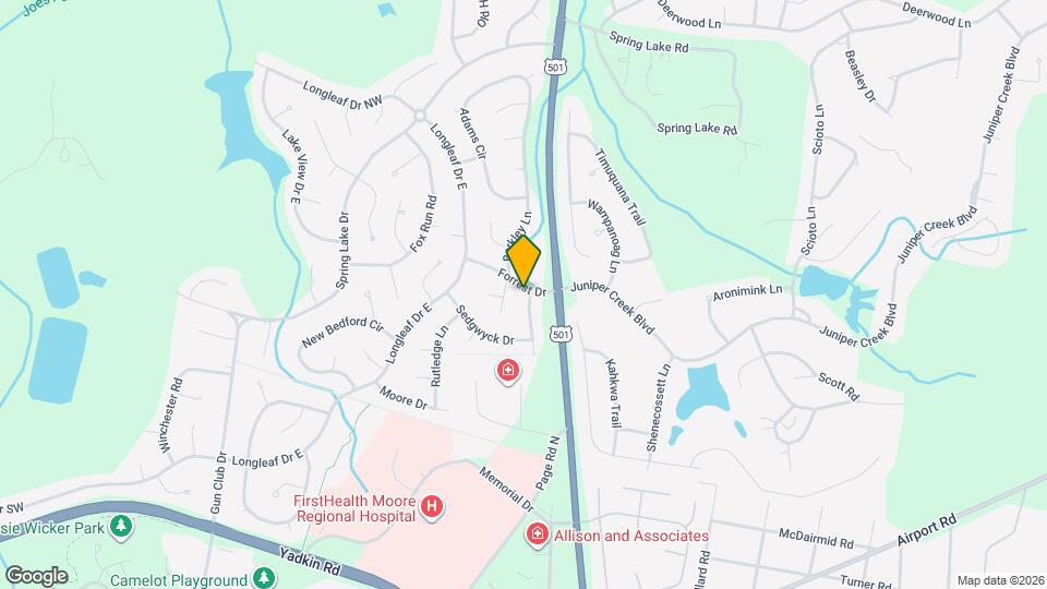 21 Asheville Way Map and Location Details