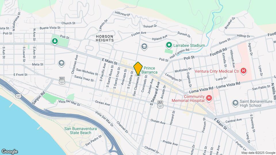 54 San Clemente St Map and Location Details