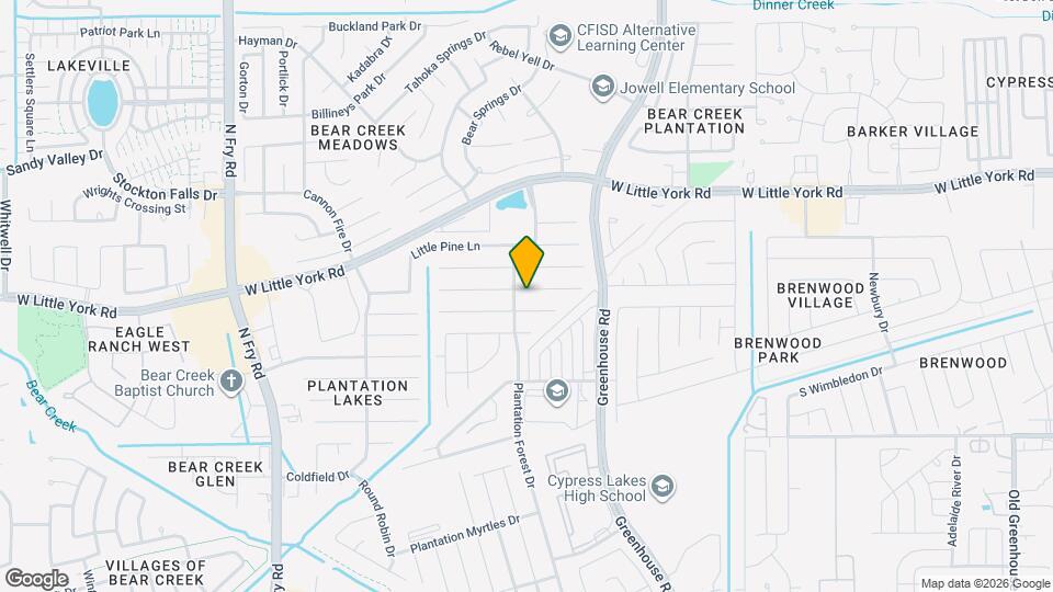 19411 Grand Colony Ct Map and Location Details