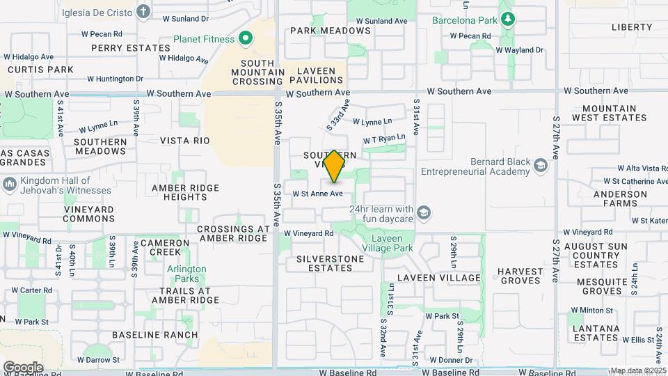 3322 W St Anne Ave Map and Location Details
