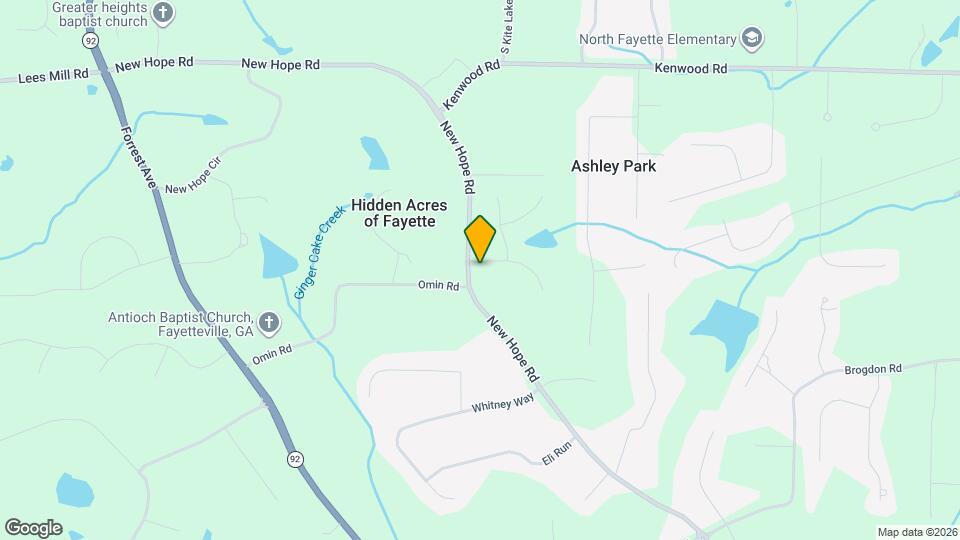 105 Rocky Creek Ct Map and Location Details