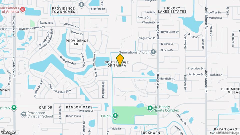 1027 Summer Breeze Dr Map and Location Details