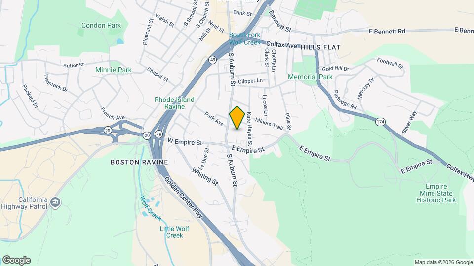 503 1/2 S Auburn St Map and Location Details