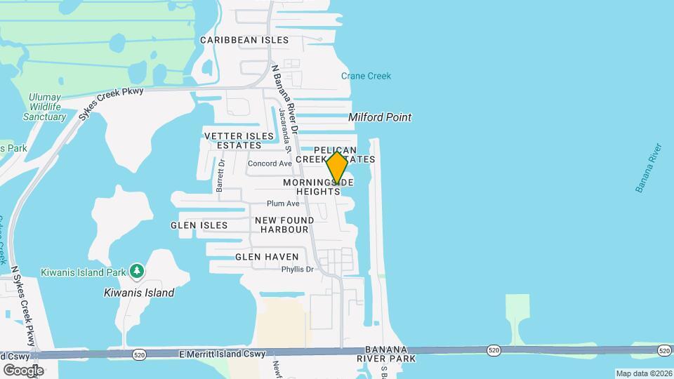 540 Albatross St Map and Location Details