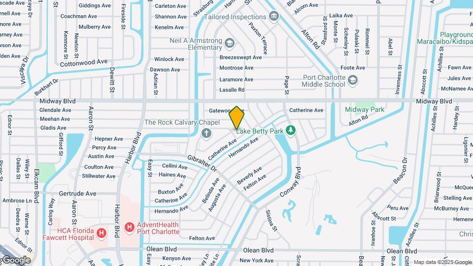 22142 Gandy Ave Map and Location Details