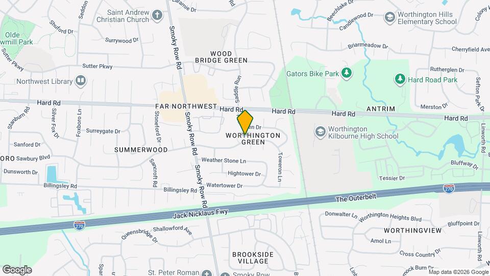 1724 Gardenstone Dr Mapa y Detalles de la Ubicación