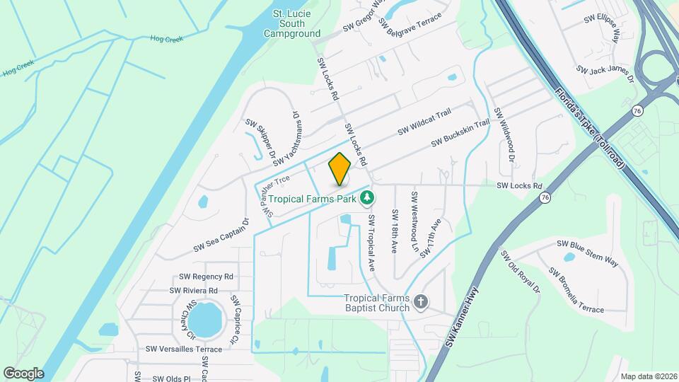 2218 SW Panther Trce Map and Location Details