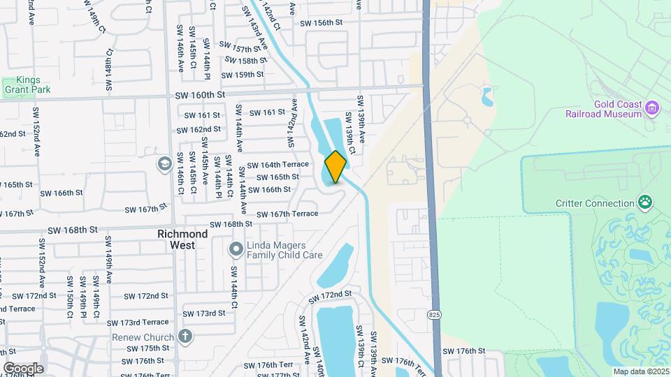 14033 SW 166th St Map and Location Details