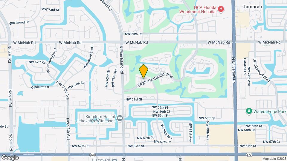 8411 Lagos de Campo Blvd, Unit 303U Map and Location Details
