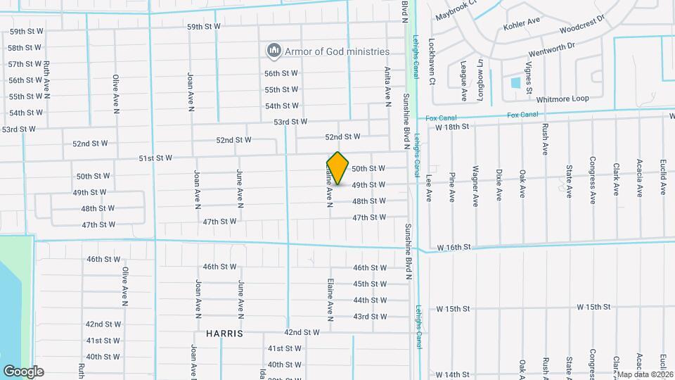 2617 49th St W Map and Location Details