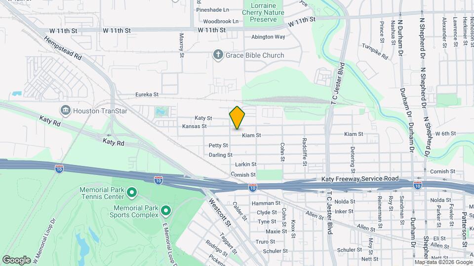 5744 Kiam St Map and Location Details
