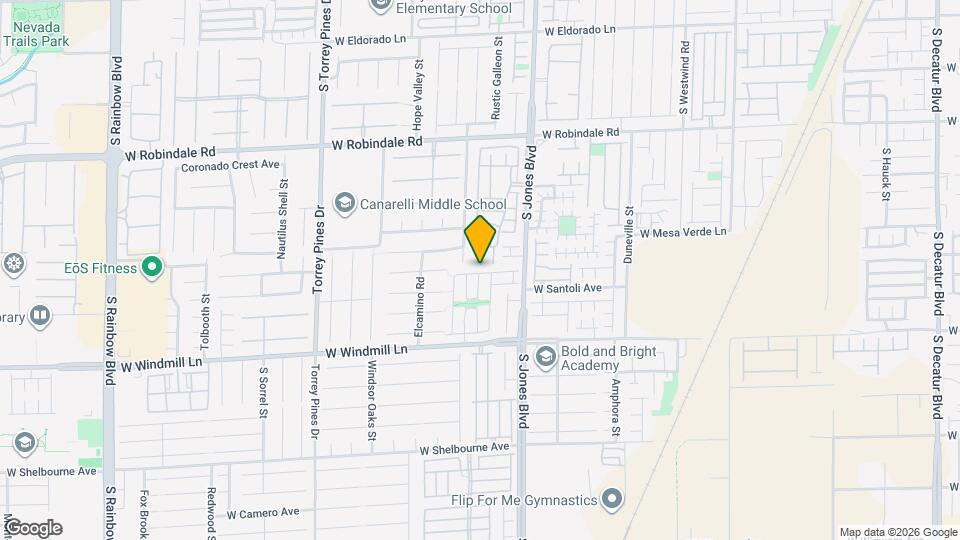 6192 Windmill Island Ave Mapa y Detalles de la Ubicación