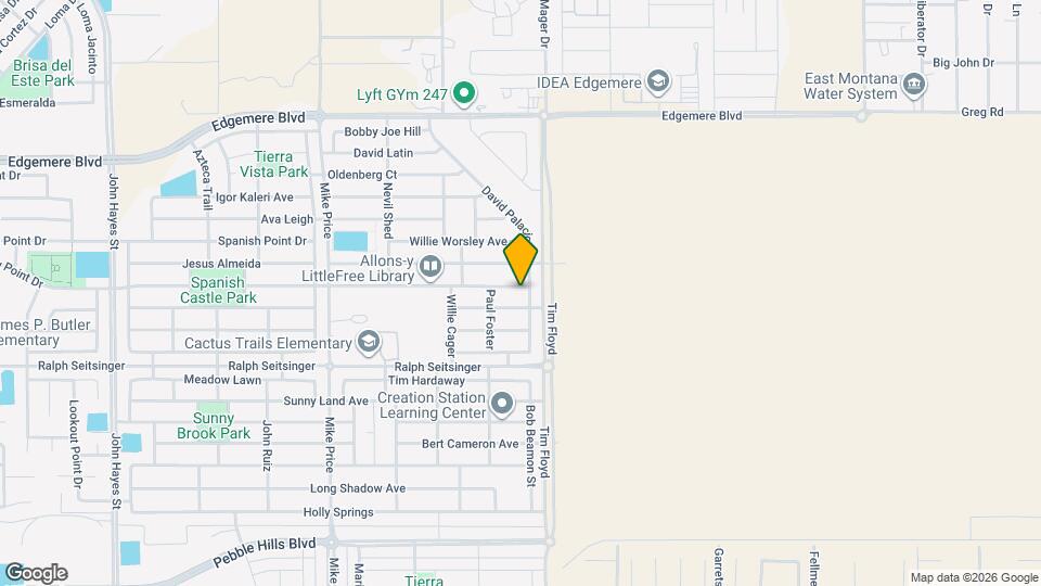 14968 Boer Trl Ave Map and Location Details