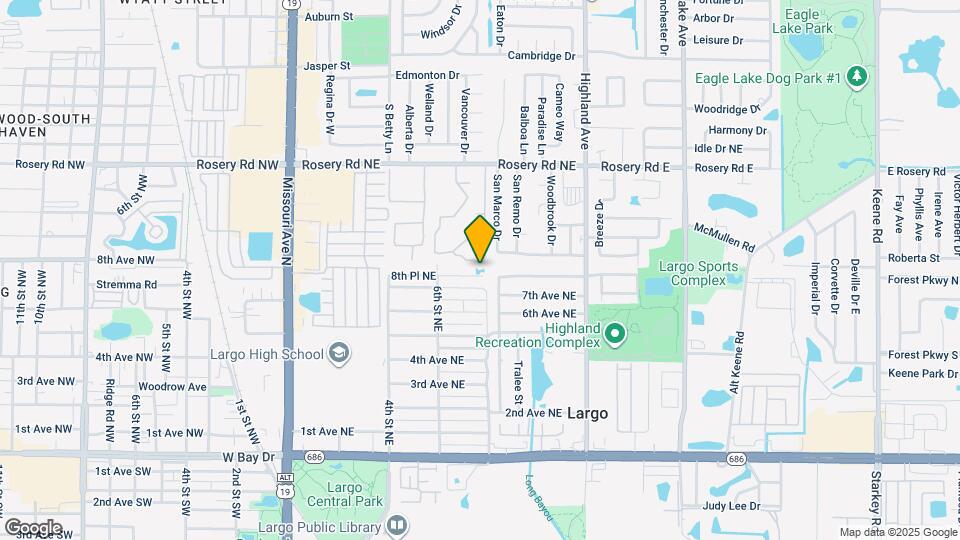 780 8th Ave NE Map and Location Details