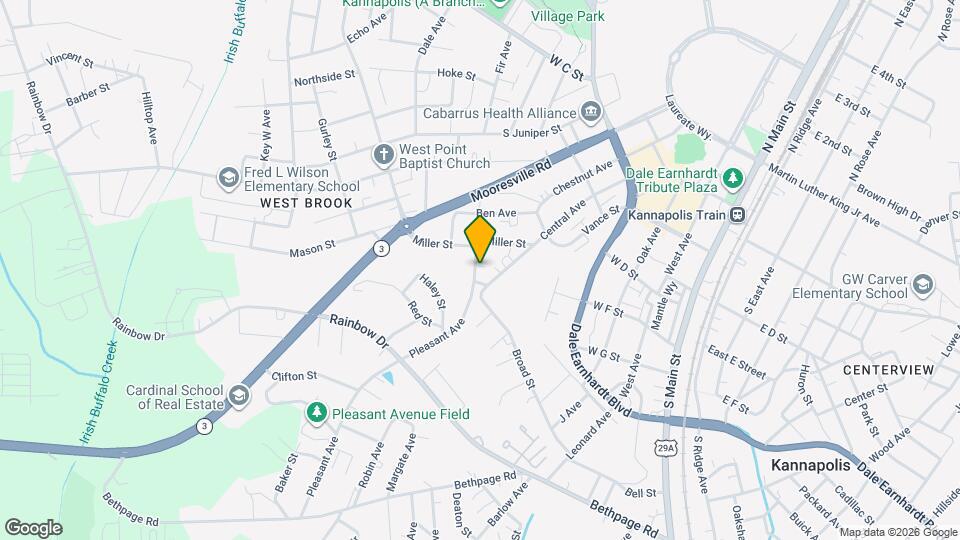 427 Pleasant Ave Map and Location Details