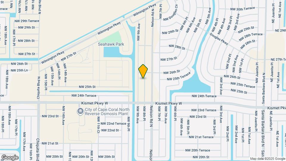 2516 NW 8th Pl Map and Location Details