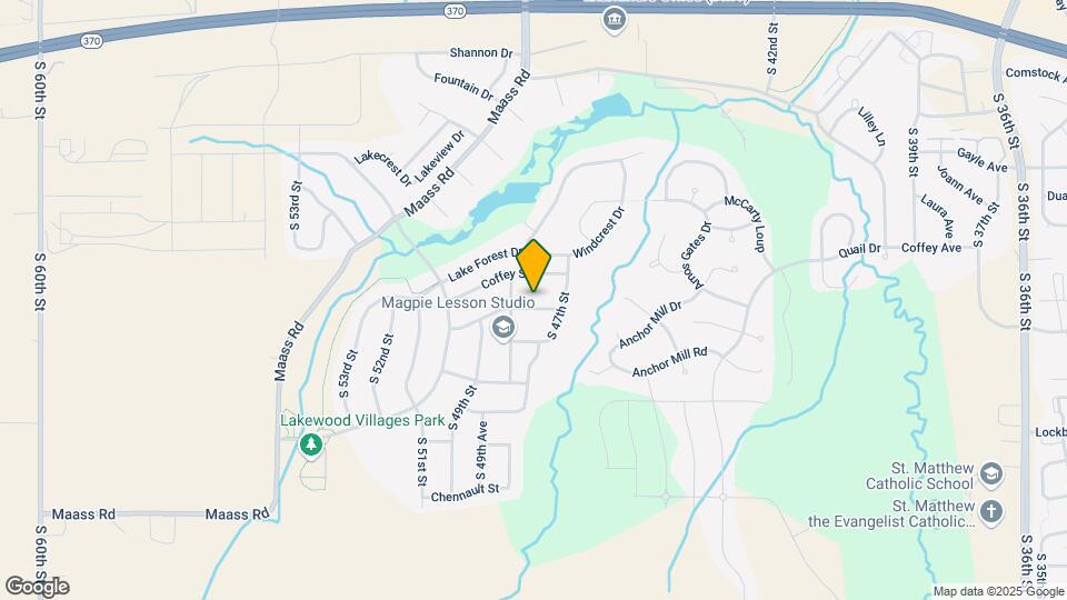 4716 Sierra St Map and Location Details