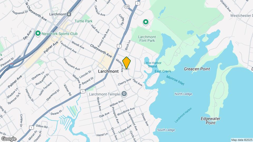 16 Lyons Pl Map and Location Details