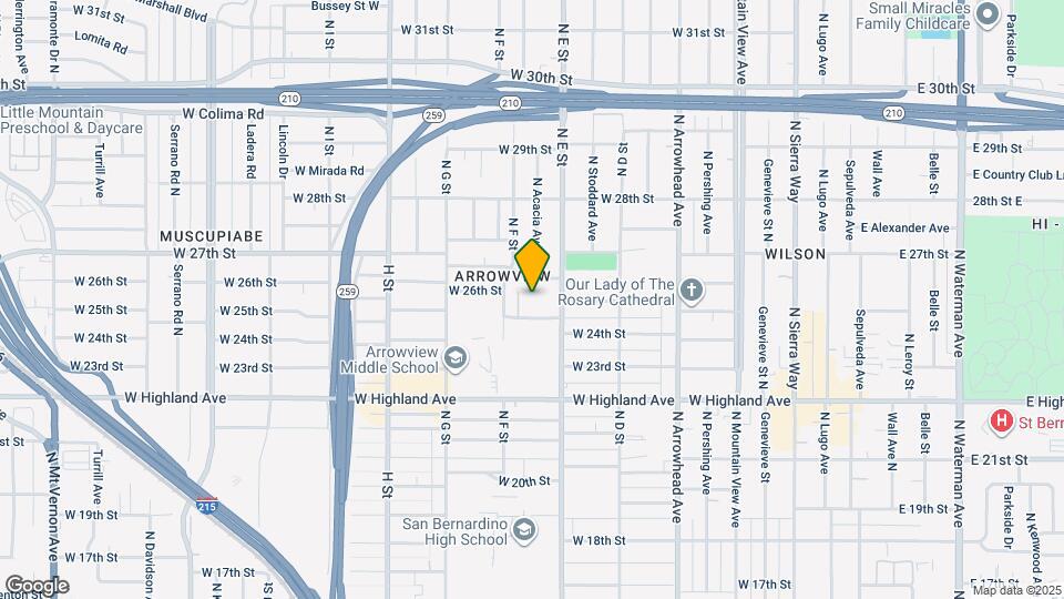 17188 Pioneer Wy. Map and Location Details