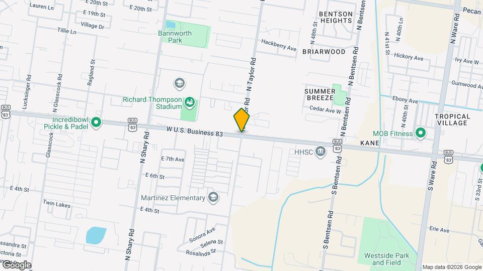 11 N Taylor Rd Map and Location Details