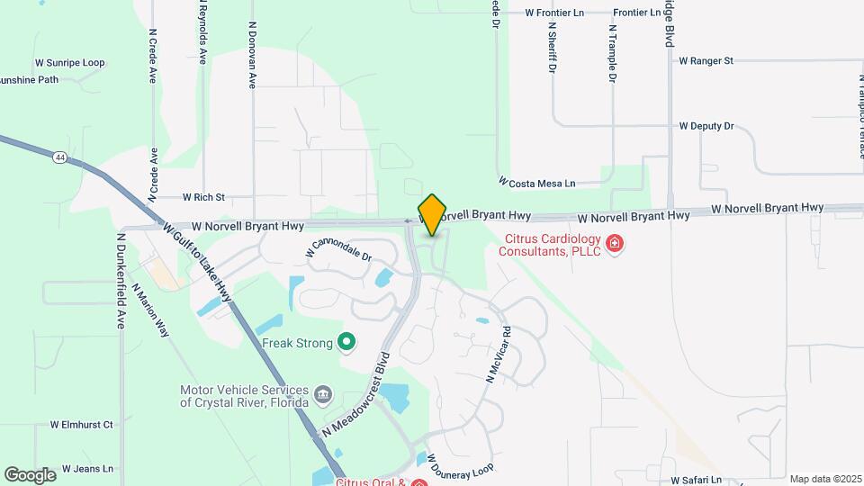 5984 W Poplar Springs Cir Map and Location Details
