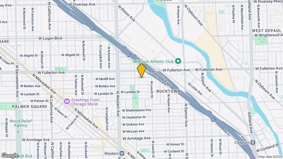 2237 W Medill Ave Map and Location Details