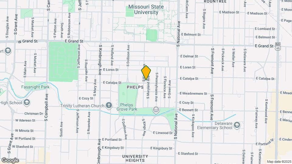 1183 S Maryland Ave Map and Location Details