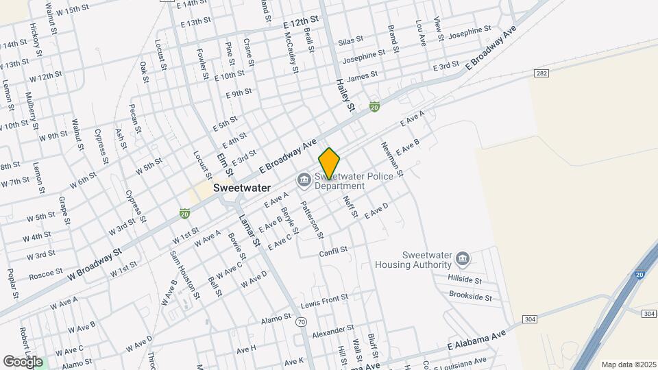 507 E Ave B Map and Location Details