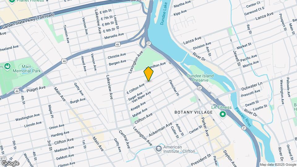 95 E Clifton Ave, Unit 1st floor Map and Location Details