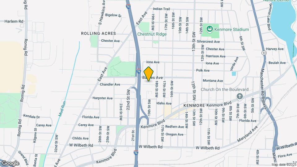 1017 Chandler Ave Map and Location Details
