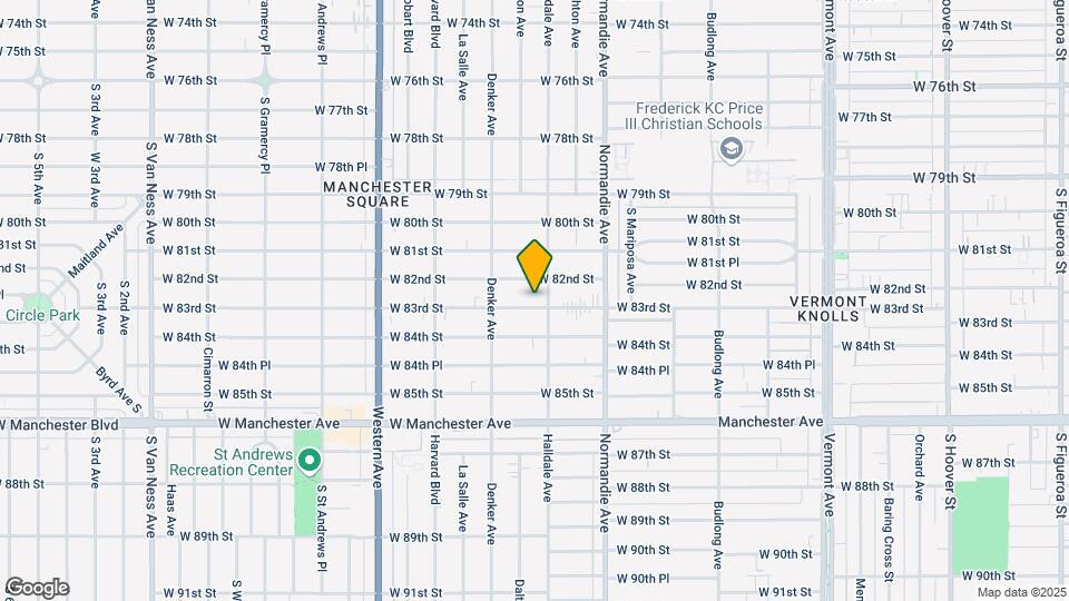 1513 W 83rd St Map and Location Details