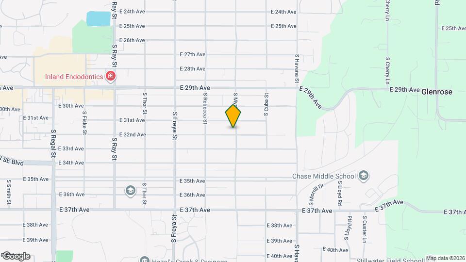 3925 E 32nd Ave Mapa y Detalles de la Ubicación