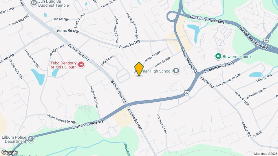 4122 Johns St NW Map and Location Details