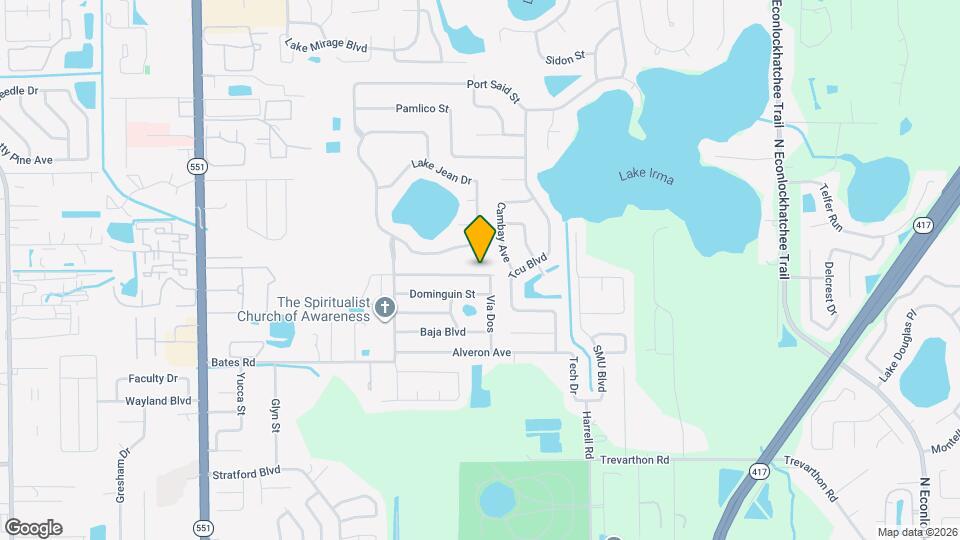 8323 Esperanza St Map and Location Details