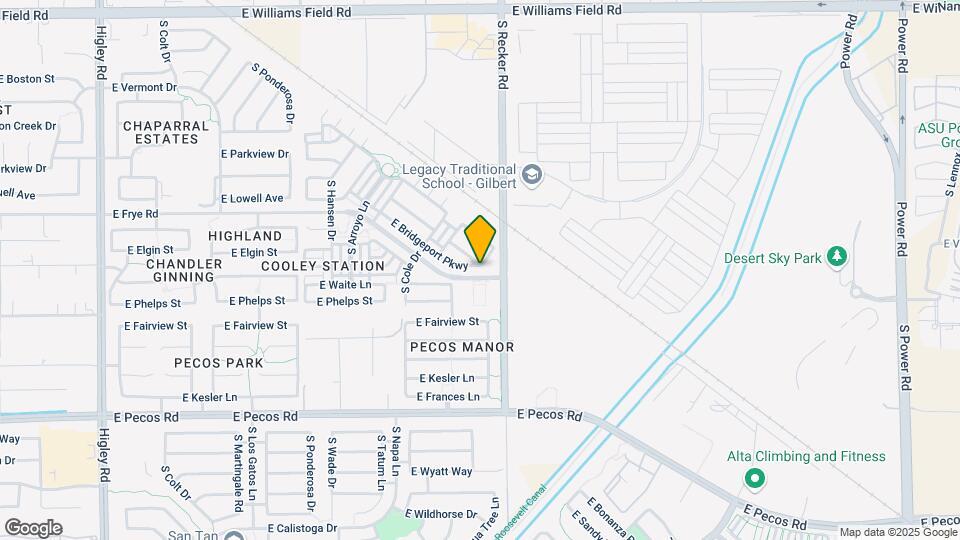 3949 E Bridgeport Pkwy Map and Location Details
