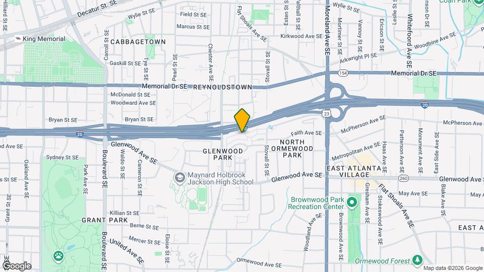 943 N Ormewood Park Dr SE, Unit 203 Map and Location Details