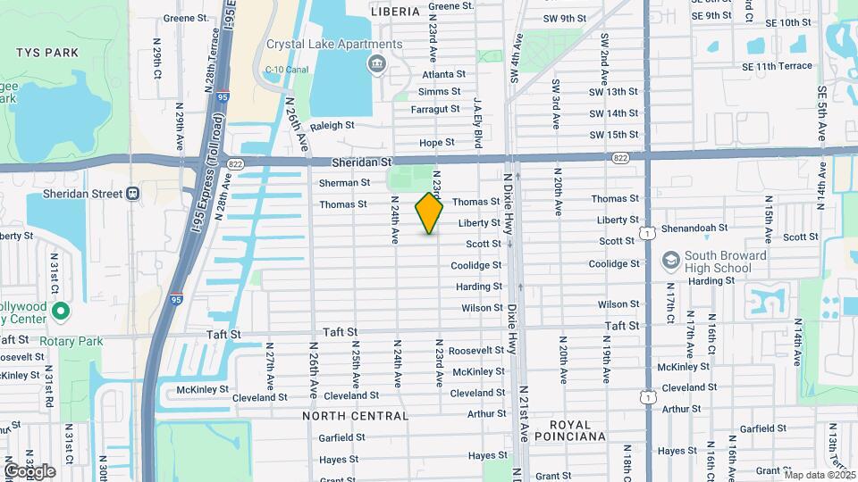 2311 Scott St Map and Location Details