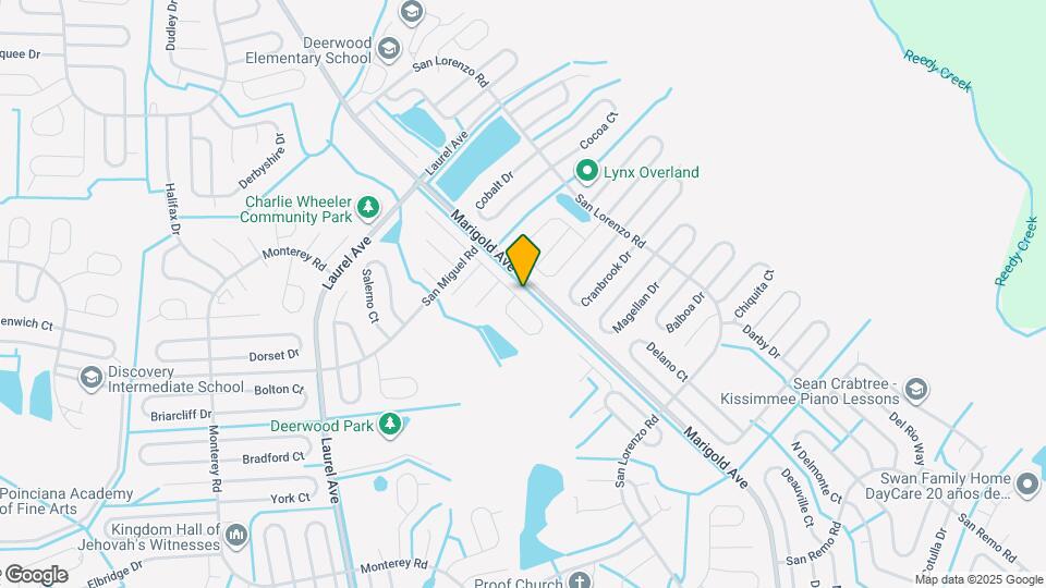 820 San Pedro Ct Map and Location Details