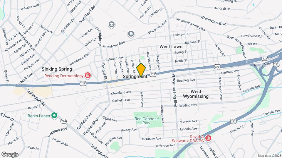 2606 Penn Ave Map and Location Details