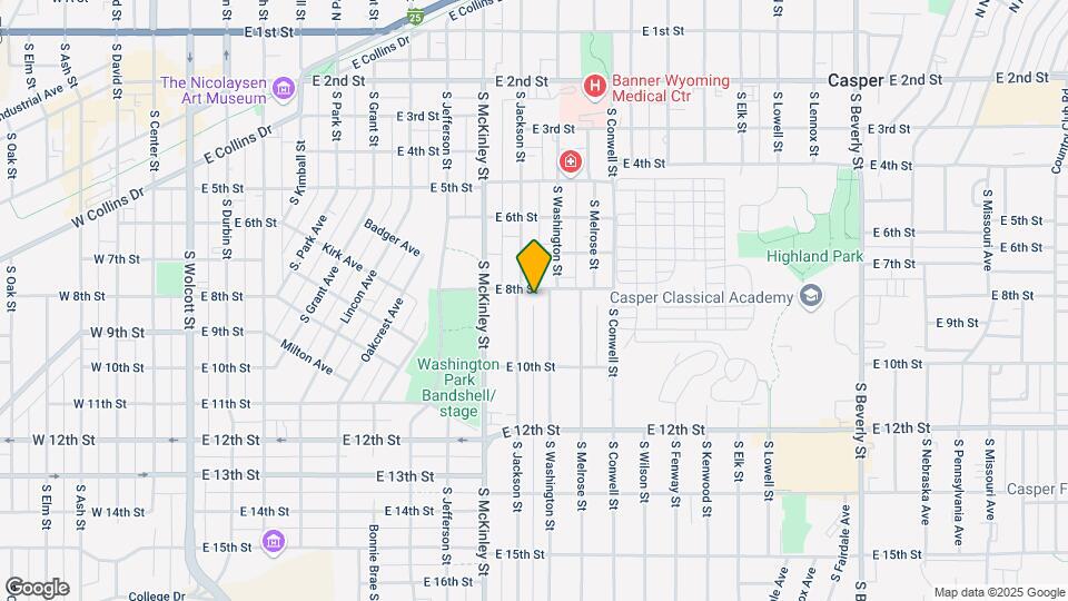 1167 East 8th Street, Unit Upper Mapa y Detalles de la Ubicación