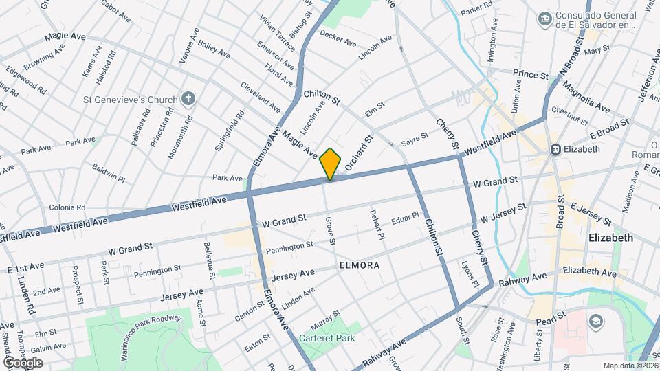 322 Westfield Ave, Unit 2 Map and Location Details