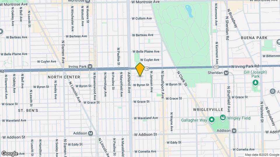 3914 N Greenview Ave, Unit 2 Map and Location Details