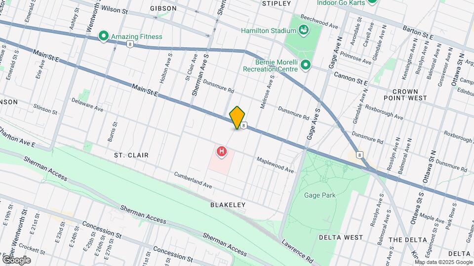 15 Springer Ave Map and Location Details