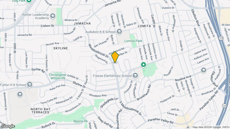 257 Meadowbrook Dr Mapa y Detalles de la Ubicación