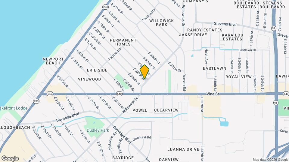 492 E 327th St Map and Location Details