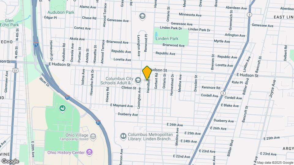 2299 Hamilton Ave Map and Location Details