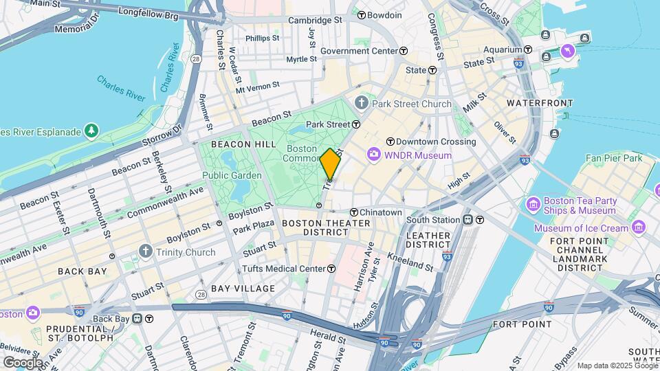 169 Tremont St Map and Location Details