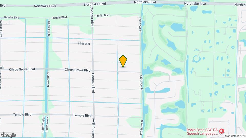 12213 Citrus Grove Blvd Map and Location Details